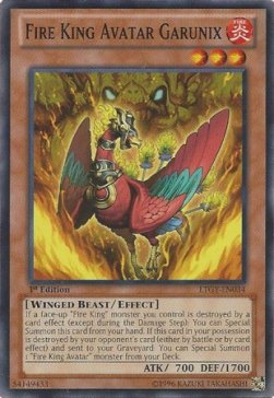 Fire King Avatar Garunix⁣ - Lord of the Tachyon Galaxy⁣ (Common)⁣ [034]