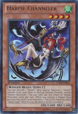 Harpie Channeler (V.1 - Ultra Rare)⁣ - Lord of the Tachyon Galaxy⁣ (Ultra Rare)⁣ [035]