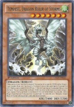 Tempest, Dragon Ruler of Storms⁣ - Lord of the Tachyon Galaxy⁣ (Rare)⁣ [041]