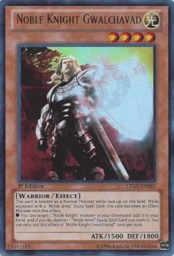 Noble Knight Gwalchavad (V.1 - Ultra Rare)⁣ - Lord of the Tachyon Galaxy⁣ (Ultra Rare)⁣ [081]