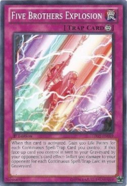 Five Brothers Explosion⁣ - Lord of the Tachyon Galaxy⁣ (Common)⁣ [089]