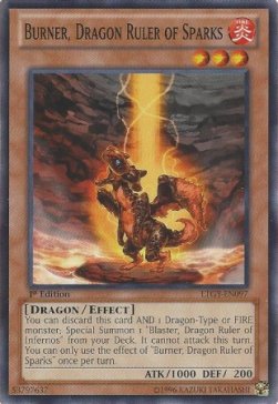 Burner, Dragon Ruler of Sparks⁣ - Lord of the Tachyon Galaxy⁣ (Common)⁣ [097]