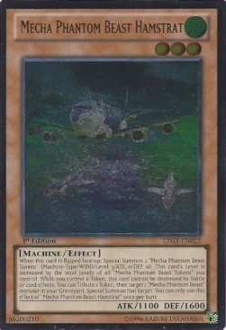 Mecha Phantom Beast Hamstrat (V.2 - Ultimate Rare)⁣ - Lord of the Tachyon Galaxy⁣ (Ultimate Rare)⁣ [025]