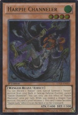Harpie Channeler (V.2 - Ultimate Rare)⁣ - Lord of the Tachyon Galaxy⁣ (Ultimate Rare)⁣ [035]