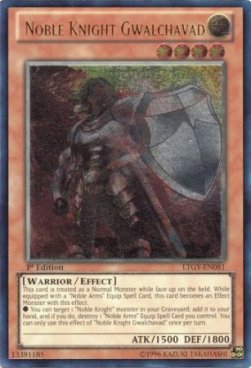 Noble Knight Gwalchavad (V.2 - Ultimate Rare)⁣ - Lord of the Tachyon Galaxy⁣ (Ultimate Rare)⁣ [081]