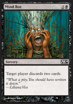 Mind Rot⁣ - Magic 2014⁣ (Common)⁣ [106]