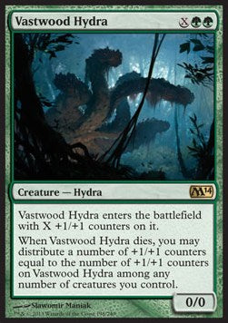 Vastwood Hydra⁣ - Magic 2014⁣ (Rare)⁣ [198]
