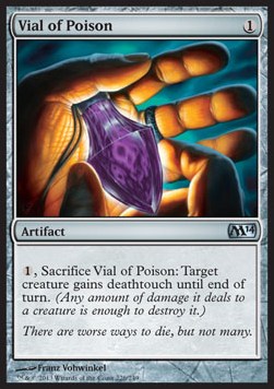 Vial of Poison⁣ - Magic 2014⁣ (Uncommon)⁣ [226]