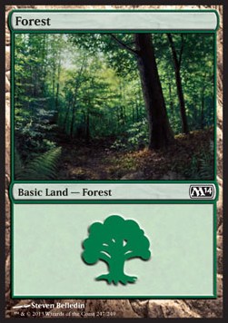 Forest (V.2)⁣ - Magic 2014⁣ (Land)⁣ [247]