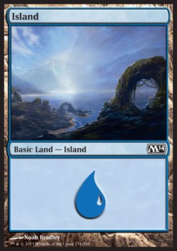 Island (V.1)⁣ - Magic 2014⁣ (Land)⁣ [234]