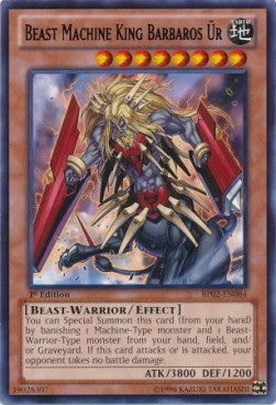 Beast Machine King Barbaros Ür (V.2 - Rare) - Battle Pack 2: War of the Giants (Rare) [BP02-084]
