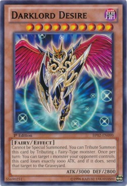 Darklord Desire (V.2 - Rare) - Battle Pack 2: War of the Giants (Rare) [BP02-090]