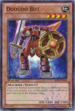 Dododo Bot (V.2 - Mosaic Rare) - Battle Pack 2: War of the Giants (Mosaic Rare) [BP02-118]