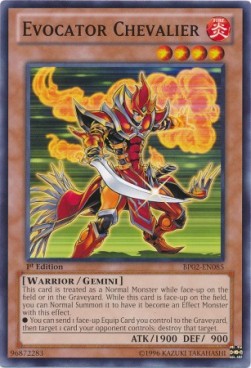 Evocator Chevalier (V.1 - Common) - Battle Pack 2: War of the Giants (Common) [BP02-085]
