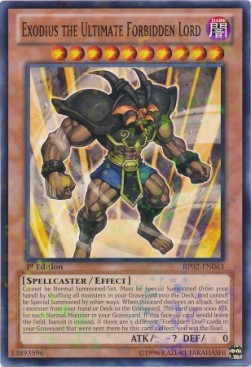 Exodius the Ultimate Forbidden Lord (V.2 - Mosaic Rare) - Battle Pack 2: War of the Giants (Mosaic Rare) [BP02-063]