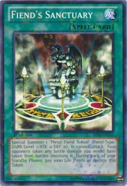 Fiend's Sanctuary (V.2 - Mosaic Rare) - Battle Pack 2: War of the Giants (Mosaic Rare) [BP02-151]