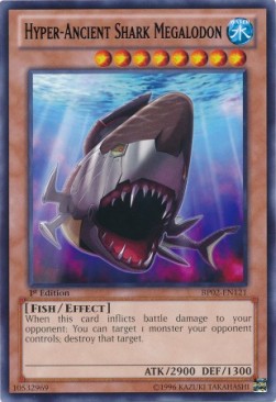 Hyper-Ancient Shark Megalodon (V.2 - Rare) - Battle Pack 2: War of the Giants (Rare) [BP02-121]