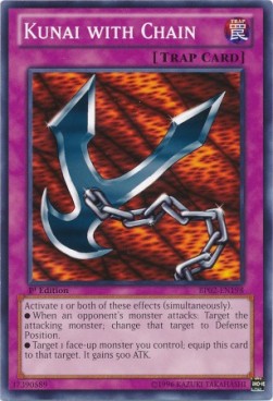 Kunai with Chain (V.1 - Common) - Battle Pack 2: War of the Giants (Common) [BP02-198]
