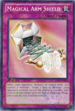Magical Arm Shield (V.2 - Mosaic Rare) - Battle Pack 2: War of the Giants (Mosaic Rare) [BP02-186]