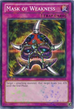 Mask of Weakness (V.2 - Mosaic Rare) - Battle Pack 2: War of the Giants (Mosaic Rare) [BP02-174]