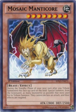 Mosaic Manticore (V.2 - Rare)⁣ - Battle Pack 2: War of the Giants⁣ (Rare)⁣ [073]