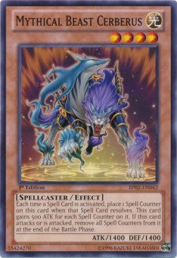 Mythical Beast Cerberus (V.1 - Common)⁣ - Battle Pack 2: War of the Giants⁣ (Common)⁣ [042]
