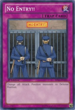 No Entry!! (V.1 - Common)⁣ - Battle Pack 2: War of the Giants⁣ (Common)⁣ [190]