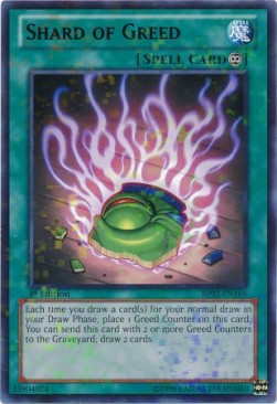 Shard of Greed (V.1 - Mosaic Rare) - Battle Pack 2: War of the Giants (Mosaic Rare) [BP02-165]