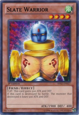 Slate Warrior (V.2 - Rare) - Battle Pack 2: War of the Giants (Rare) [BP02-027]