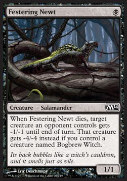 Festering Newt⁣ - Magic 2014⁣ (Common)⁣ [98]