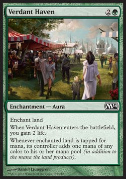 Verdant Haven⁣ - Magic 2014⁣ (Common)⁣ [199]