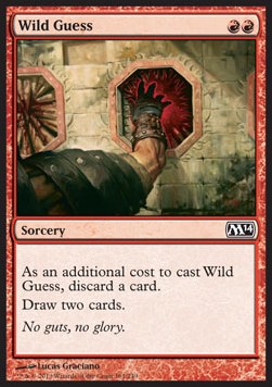 Wild Guess⁣ - Magic 2014⁣ (Common)⁣ [161]