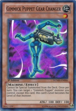Gimmick Puppet Gear Changer⁣ - Number Hunters⁣ (Super Rare)⁣ [006]