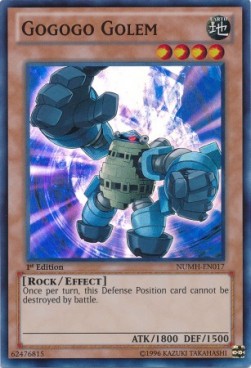 Gogogo Golem⁣ - Number Hunters⁣ (Super Rare)⁣ [017]
