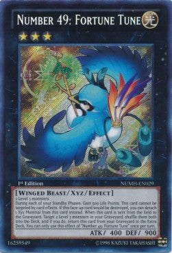 Number 49: Fortune Tune⁣ - Number Hunters⁣ (Secret Rare)⁣ [029]