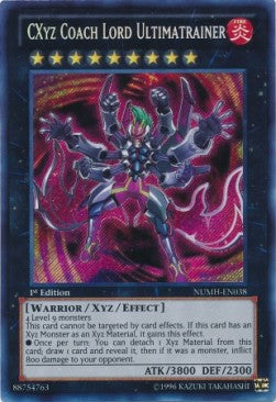 CXyz Coach Lord Ultimatrainer⁣ - Number Hunters⁣ (Secret Rare)⁣ [038]