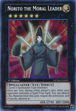 Norito the Moral Leader⁣ - Number Hunters⁣ (Secret Rare)⁣ [039]