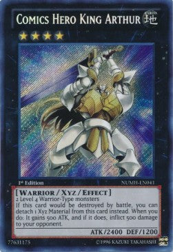 Comics Hero King Arthur⁣ - Number Hunters⁣ (Secret Rare)⁣ [041]
