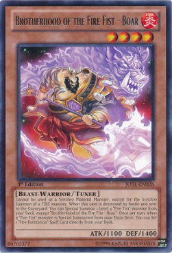 Brotherhood of the Fire Fist - Boar⁣ - Judgment of the Light⁣ (Rare)⁣ [026]