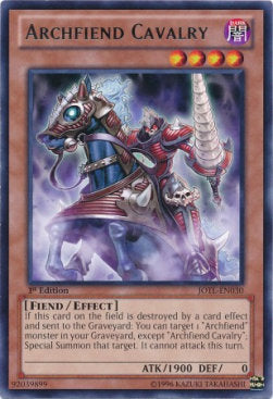 Archfiend Cavalry⁣ - Judgment of the Light⁣ (Rare)⁣ [030]