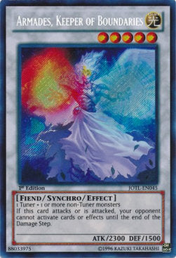 Armades, Keeper of Boundaries⁣ - Judgment of the Light⁣ (Secret Rare)⁣ [045]