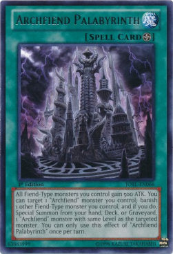 Archfiend Palabyrinth⁣ - Judgment of the Light⁣ (Rare)⁣ [066]