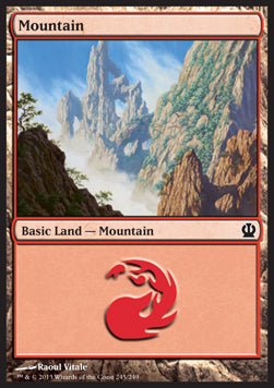 Mountain (V.4)⁣ - Theros⁣ (Land)⁣ [245]