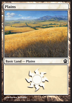 Plains (V.2)⁣ - Theros⁣ (Land)⁣ [231]
