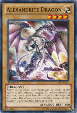 Alexandrite Dragon⁣ - Structure Deck: Saga of Blue-Eyes White Dragon⁣ (Common)⁣ [003]