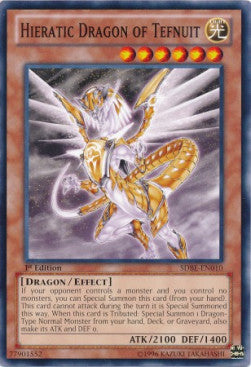 Hieratic Dragon of Tefnuit⁣ - Structure Deck: Saga of Blue-Eyes White Dragon⁣ (Common)⁣ [010]