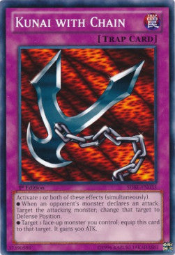 Kunai with Chain⁣ - Structure Deck: Saga of Blue-Eyes White Dragon⁣ (Common)⁣ [035]
