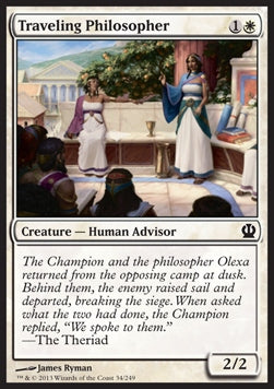 Traveling Philosopher⁣ - Theros⁣ (Common)⁣ [34]