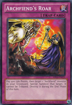 Archfiend's Roar⁣ - Astral Pack Three⁣ (Common)⁣ [025]