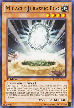 Miracle Jurassic Egg - Legendary Collection 4: Mega Pack (Common) [LCJW-156]